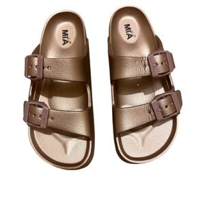 MIA Kids Sandals - Gold and Brown